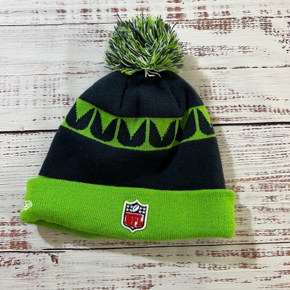 Seattle Seahawks knit beanie - Picture 3 of 3